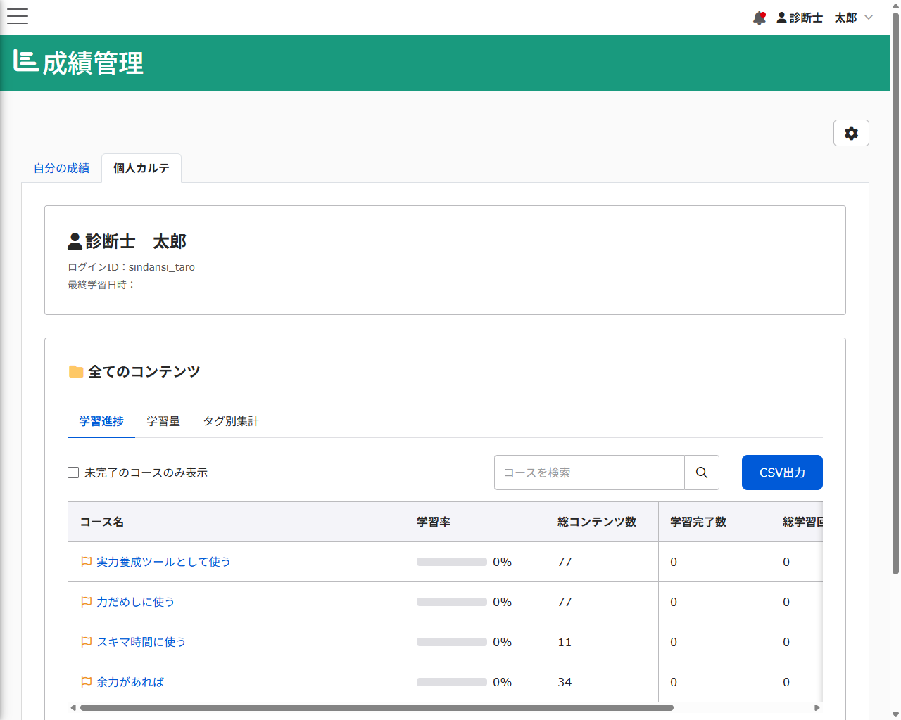 カルテの基本情報